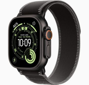 Apple Watch Ultra 3 GPS + Cellular 49mm Black Titanium, Trail Loop