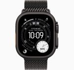 Apple Watch Ultra 3 GPS + Cellular 49mm Black Titanium, Titanium Milanese Loop