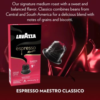 Cà phê viên nén Lavazza - Classico (10 viên/hộp)
