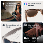 Kính thông minh Ray-Ban Meta Wayfarer (Gen 2) - Shiny Black with Green Sun lenses