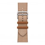 Apple Watch Hermès Series 11 Titanium Case, Toile H Single Tour