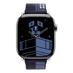 Apple Watch Hermès Series 11 Titanium Case, Faubourg Party