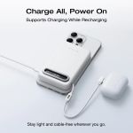 Pin dự phòng EcoFlow RAPID Mag Qi2.2 Magnetic Power Bank (10,000mAh, 25W, Built-in USB-C Cable)