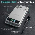 Pin sạc dự phòng thể rắn BMX SolidSafe 10.000mAh Qi2 Magsafe B939-10