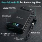 Pin sạc dự phòng thể rắn BMX SolidSafe 10.000mAh Qi2 Magsafe B939-10