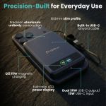 Pin sạc dự phòng thể rắn BMX SolidSafe 10.000mAh Qi2 Magsafe B939-10