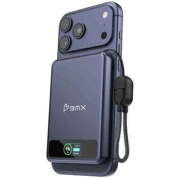 Pin sạc dự phòng thể rắn BMX SolidSafe 5.000mAh Qi2 Magsafe B939-05