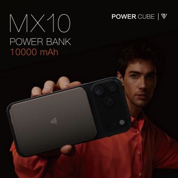 Pin dự phòng MIPOW PowerCube Ultra-Slim MagSafe MX10 (10.000 mAh)