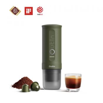 Máy pha cà phê OutIn Nano Portable Espresso Machine (Forest Green)