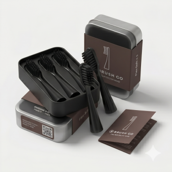 Bộ 3 đầu chải thay thế Mipow Tooth Brush Head i4 (CI900S) - FlexSoft, mềm linh hoạt