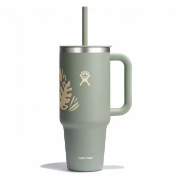 Ly giữ nhiệt Hydro Flask Around Travel Tumbler 40 OZ (1183ml) - Botanical Bliss Agave (Limited Edition)