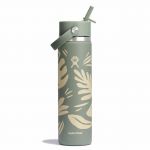 Bình giữ nhiệt Hydro Flask Wide Flex Straw Cap 24 OZ (710ml) - Botanical Bliss Agave (Limited Edition)