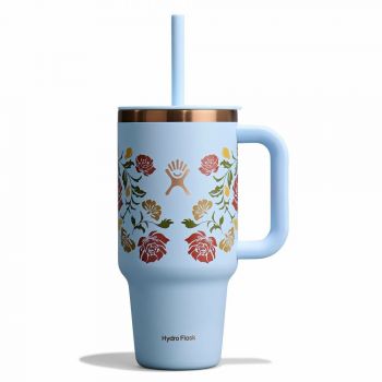 Ly giữ nhiệt Hydro Flask (Limited Edition) Travel Tumbler 32 OZ (946 ml) - Western Light Blue