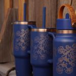 Ly giữ nhiệt Hydro Flask (Limited Edition) Travel Tumbler 32 OZ (946 ml) - Western Dark Blue