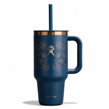 Ly giữ nhiệt Hydro Flask (Limited Edition) Travel Tumbler 32 OZ (946 ml) - Western Dark Blue