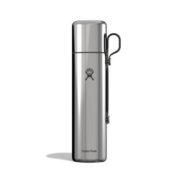 Bình thuỷ giữ nhiệt Hydro Flask Hot Flask & Cup 36 OZ (1065 ml) FLC36 - Stainless (Fall Season 2026)