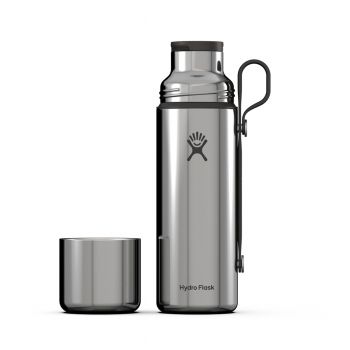 Bình thuỷ giữ nhiệt Hydro Flask Hot Flask & Cup 28 OZ (828 ml) FLC28 - Stainless (Fall Season 2026)