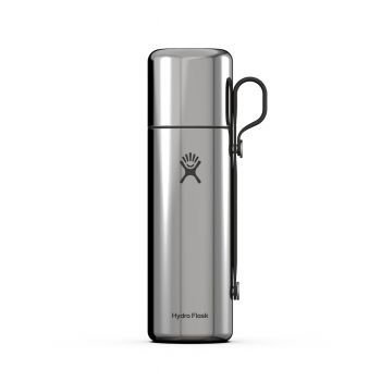 Bình thuỷ giữ nhiệt Hydro Flask Hot Flask & Cup 28 OZ (828 ml) FLC28 - Stainless (Fall Season 2026)
