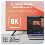 Cáp USB4 HyperDrive 1.2m Braided Performance USB-C TO USB-C