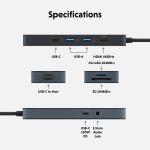 Bộ chuyển đổi HyperDrive Flex 8 ports USB-C Hub