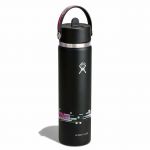 Bình giữ nhiệt Hydro Flask Wide Flex Straw Cap 24 OZ (710ml) - Glitch Black (Limited Edition)