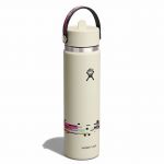 Bình giữ nhiệt Hydro Flask Wide Flex Straw Cap 24 OZ (710ml) - Glitch White (Limited Edition)