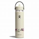 Bình giữ nhiệt Hydro Flask Wide Flex Straw Cap 24 OZ (710ml) - Glitch White (Limited Edition)