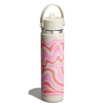 Bình giữ nhiệt Hydro Flask Wide Flex Straw Cap 24 OZ (710ml) - Callie Pink (Limited Edition)