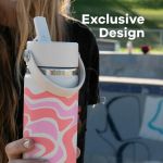Bình giữ nhiệt Hydro Flask Wide Flex Straw Cap 24 OZ (710ml) - Callie Pink (Limited Edition)
