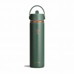 Bình giữ nhiệt Hydro Flask Wide Flex Straw Cap 24 OZ (710ml) - Forest Green ARC (Limited Edition)