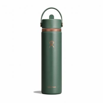 Bình giữ nhiệt Hydro Flask Wide Flex Straw Cap 24 OZ (710ml) - Forest Green ARC (Limited Edition)
