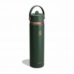 Bình giữ nhiệt Hydro Flask Wide Flex Straw Cap 24 OZ (710ml) - Forest Green ARC (Limited Edition)