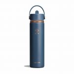 Bình giữ nhiệt Hydro Flask Wide Flex Straw Cap 24 OZ (710ml) - Harbor Blue ARC (Limited Edition)