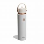 Bình giữ nhiệt Hydro Flask Wide Flex Straw Cap 24 OZ (710ml) - Chalk White ARC (Limited Edition)