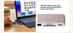 Hub chuyển đổi Satechi USB-C Snap 6in2