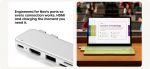 Hub chuyển đổi Satechi USB-C Snap 6in2