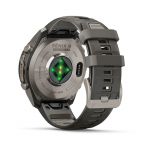 Garmin Fenix 9 Pro - Solar, Titanium, 47mm (Pebble Gray/Silver Gray Silicone Band)