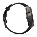 Garmin Fenix 9 Pro – Titanium, 47mm (Black/Pebble Gray Band)