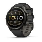 Garmin Fenix 9 Pro – Titanium, 47mm (Black/Pebble Gray Band)