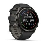 Garmin Fenix 9 Pro – Titanium, 47mm (Black/Pebble Gray Band)