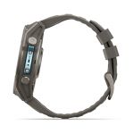 Garmin Fenix 9 – 51mm, Titanium (Pebble Gray Silicone Band)