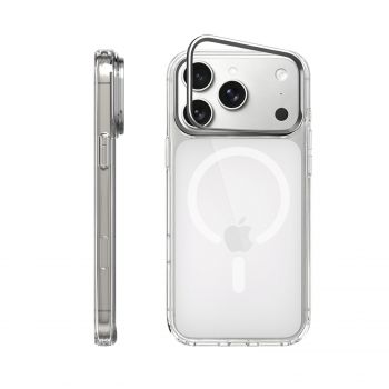 Ốp Lưng Magsafe Mipow Ironbull Tempered Glass StandX Transparent