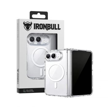 Ốp Lưng Magsafe iPhone Duo Mipow Ironbull Tempered Glass Transparent