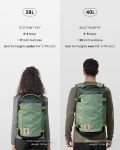 Balo Tomtoc Navigator T66 Liteway 40L (Collab GCORES INDUSTRIES Trail Wanderer)