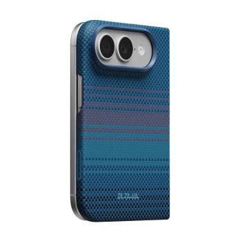 Ốp lưng mặt sau PITAKA Ultra Slim (PitaTap™) Cho iPhone Duo – Moonrise 2.0