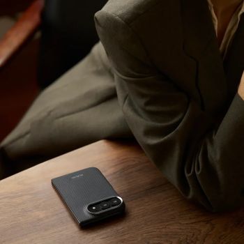 Ốp lưng mặt sau PITAKA Ultra Slim (PitaTap™) Cho iPhone Duo – Black/Grey Twill (Edge)