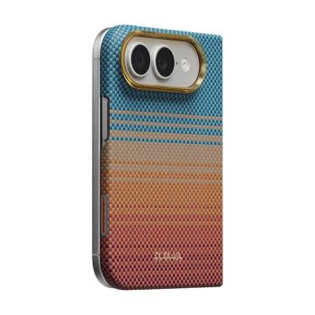Ốp lưng mặt sau PITAKA Sunset 2.0 Cho iPhone Duo – California Dream (Edge)