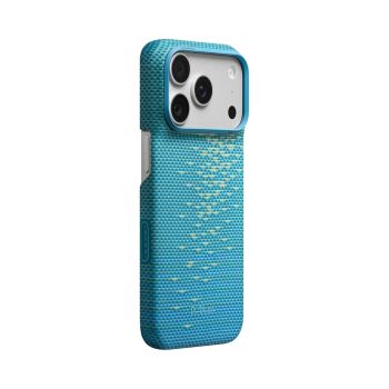 Ốp Lưng PITAKA Ultra Slim (PitaTap™) Cho iPhone 18 Pro – Lucid Blue (Edge)