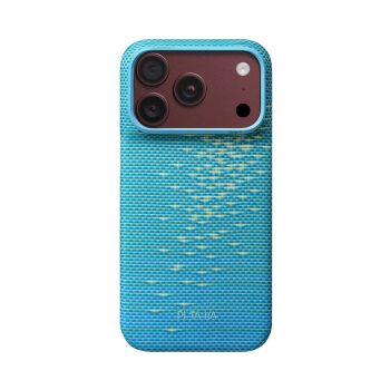 Ốp Lưng PITAKA Ultra Slim (PitaTap™) Cho iPhone 18 Pro – Lucid Blue (Edge)