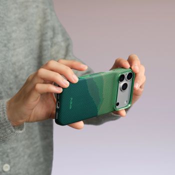 Ốp Lưng PITAKA Ultra Slim (PitaTap™) Cho iPhone 18 Pro – Over The Horizon 2.0 (Edge)